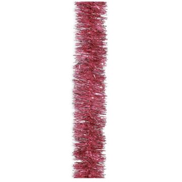 Holiday Trims Pink Garland, 2.25"x15'