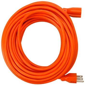 MASTER ELECTRICIAN, Extension Cord, 16/3 SJTW, Orange, 50 Ft. 