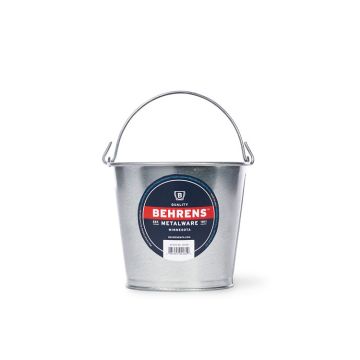 Behrens Galvanized Steel Pail, 2 Quart