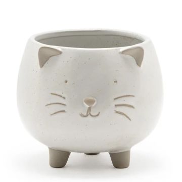 Napco, Cat Footed Planter, 3.5"