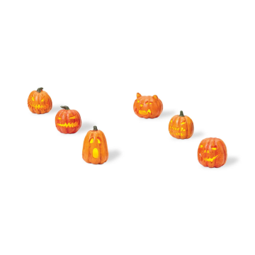 Village Halloween Accessories "Lit Jack-O-Lanterns"