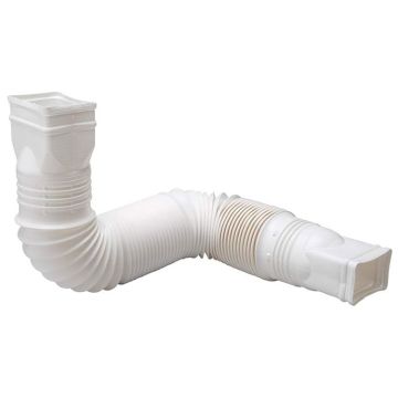 Amerimax Flex-A-Spout Extension, White