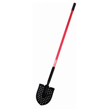 Bully Tools 82525 Fiberglass Long Handle Dowel 14-Gauge Square Point Shovel