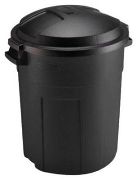 20 Gallon Black Trash Can