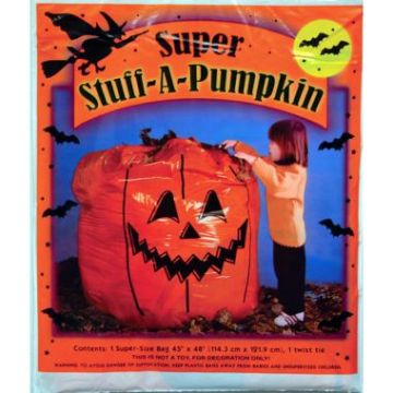 Sheerlund Super Stuff A Pumpkin Leaf Bag, 1 Bag