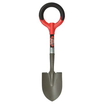 Radius, Pro-Lite Ergonomic Carbon Steel Mini Shovel with O-Handle