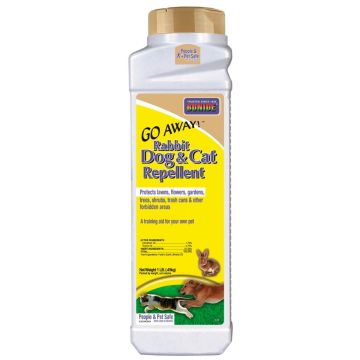 BONIDE 870 Go Away!® Rabbit, Dog, & Cat Repellent Granules, 1lbs