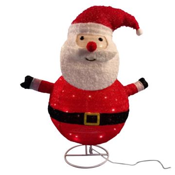 Sienna, Pop-Up Santa Yard Decor Warm White LED 2.5 ft.