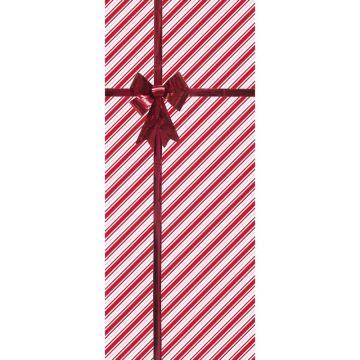 Dyno Door Panel Striped Christmas Door Panel 72 in. Hanging Decor