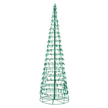 Glenhaven, Cone Tree 6' LED Green Twinkle