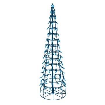 Glenhaven, Cone Tree 4' LED Blue Twinkle