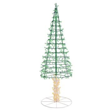 Glenhaven, Alpine Tree 6' LED Green & Warm White Twinkle