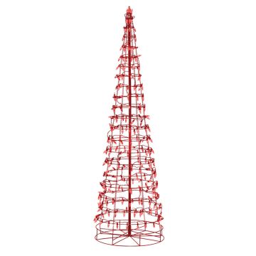 Glenhaven, Cone Tree 6' LED Red Twinkle