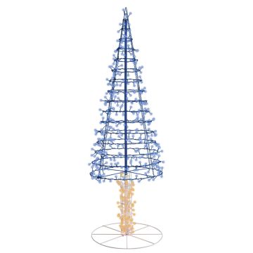 Glenhaven, Alpine Tree 6' LED Blue & Warm White Twinkle