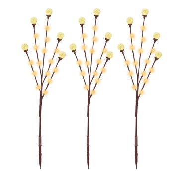 Glenhaven Home & Holiday LED Lighted 36" Twig Topper (3 Pack)