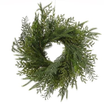 Lumineo Green Wreath, Indoor, 23"