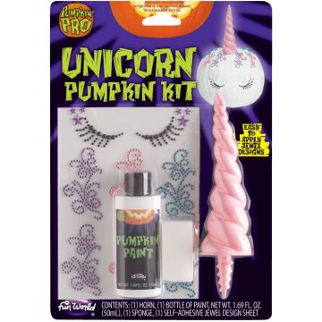 Fun World Pumpkin Pro Unicorn Pumpkin Kit