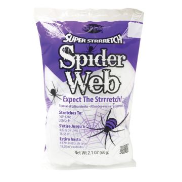 Fun World Super Strrretch™ Spider Web, 200 square feet