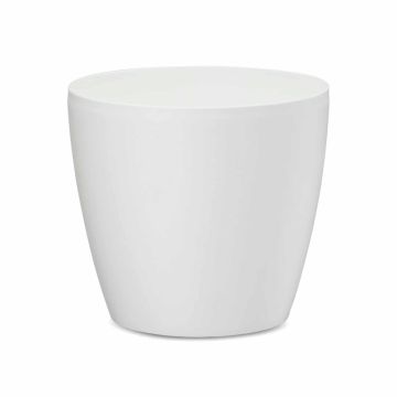 Crescent, Eva Indoor Planter, White