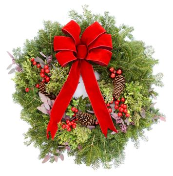 Wreath, Balsam Deluxe Assortment