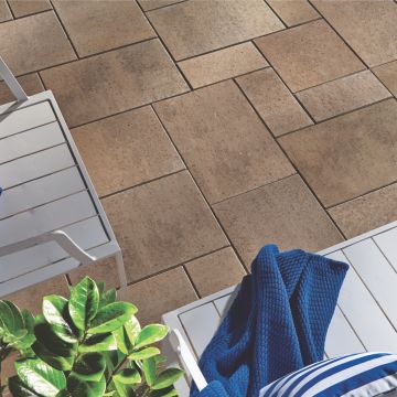 BELGARD Melville™ Slab Pavers, 3-Piece Combo, 80 mm