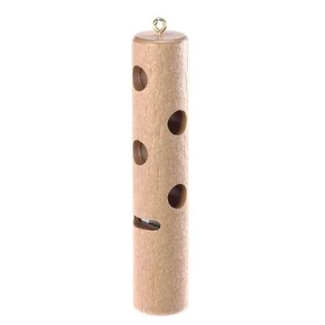 Birds Choice, Suet Log Feeder in Taupe Recycled Plastic