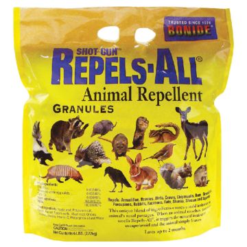 BONIDE 2362 Repels-All Animal Repellent Granules, 6lbs