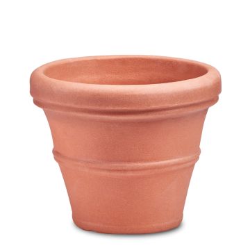 Crescent, Brunello Rolled Rim Planter, Terracotta, 31"