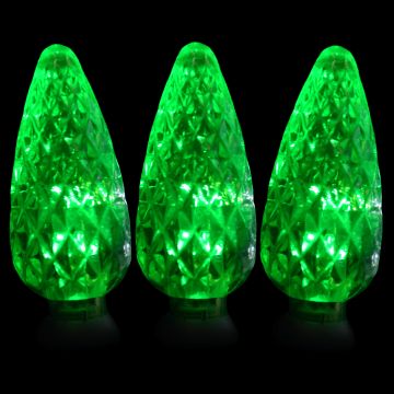 Gabriel Lights® LED C6 Green Steady Green Cord 70L/34.5FT