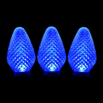 Gabriel Lights® LED C7 Blue Steady Green Cord 25L/16FT