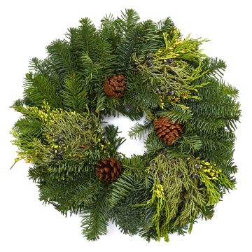 Décor, Noble Candle Ring, 1 Wreath