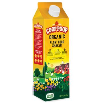 COOP POOP, Organic Plant Food Shaker, 1 lb Carton