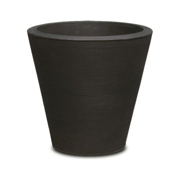 Crescent, Madison Modern Pot, Caviar Black