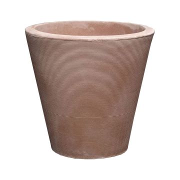 Crescent, Madison Modern Pot, Weathered Terracotta