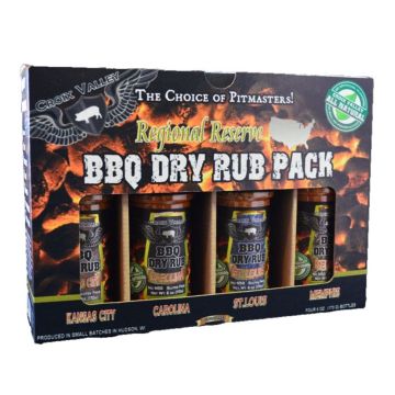 Croix Valley Regional Reserve BBQ Rub Gift Pack 