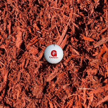 Green Loon® Custom Red Hardwood Mulch by the Tote