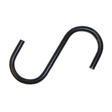 erva® EBL4 S-Hook 4" Black