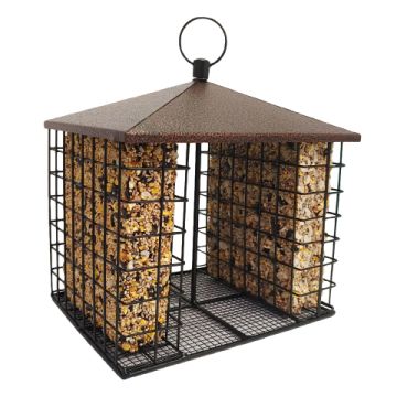 Wildlife Sciences, Fly-Through Double Suet Bar Feeder