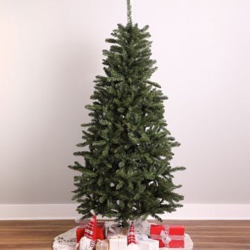 Minnesota Natural Fraser Fir Unlit Slim, Gabriel Tree® Artificial Christmas Tree