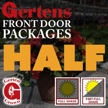 Front Door Package - Shade & Part Shade - HALF PACKAGE