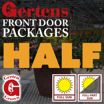 Front Door Package - Sun & Part Sun - HALF PACKAGE