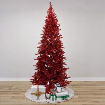 Saganage Fir with Red 3MM LEDs, Gabriel Tree® Artificial Christmas Tree