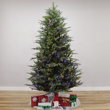 Minnesota Grande Fraser Fir with Sparkle LEDs, Gabriel Tree® Artificial Christmas Tree