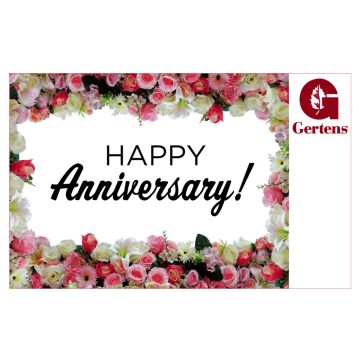 Happy Anniversary - Gift Card