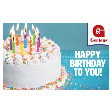 Happy Birthday To You - Gift Card