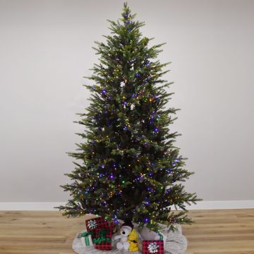 Emerald Pine with Sparkle LEDs, Holiday Bright Lights® Artificial Christmas Tree