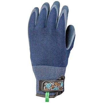 Hestra Women's Garden Bamboo Gloves, Indigo