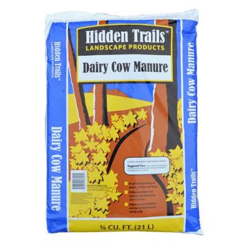 Hidden Trails™ Dairy Cow Manure per ½ pallet