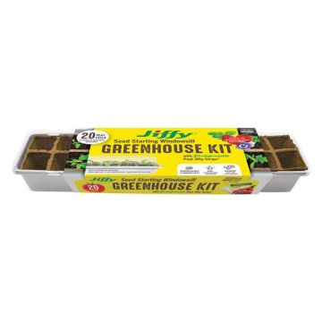 Jiffy Peat Strips 'N Windowsill Greenhouse Kit