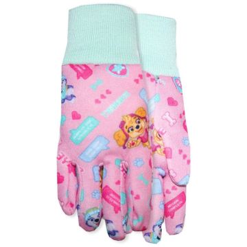 Kids Paw Patrol Jersey Gloves, Pink